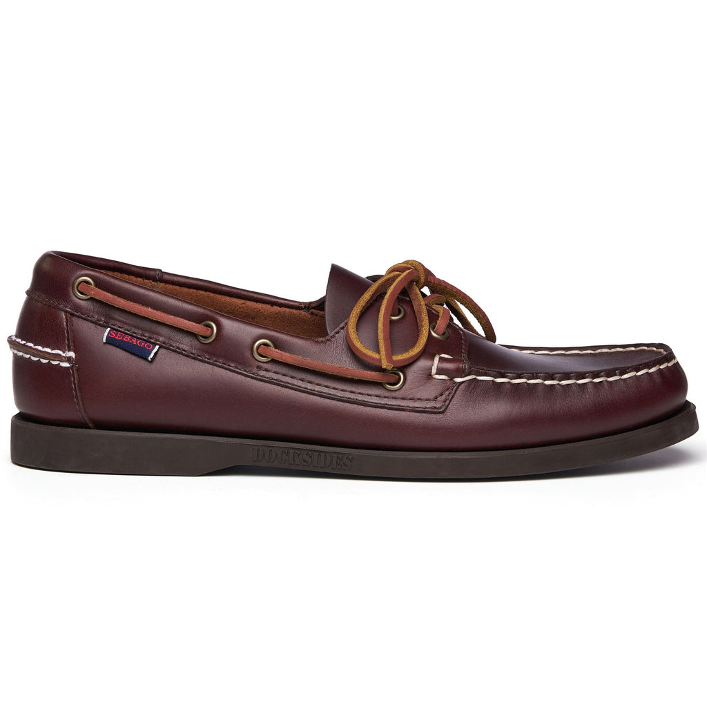 超可爱 DOCKSIDES SEBAGO PORTLAND SEBAGO – BROWN-GUM WAXED 靴